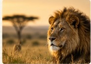 Serengeti Safari Lion
