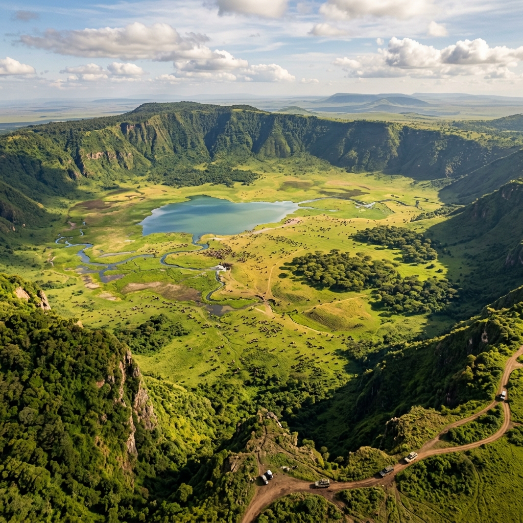 Ngorongoro Crater Lake